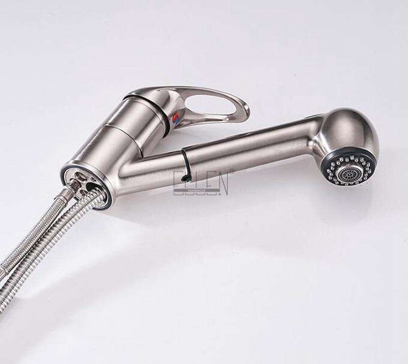 Ellis - Deck-Mounted Pull-Out Copper Kitchen Faucet