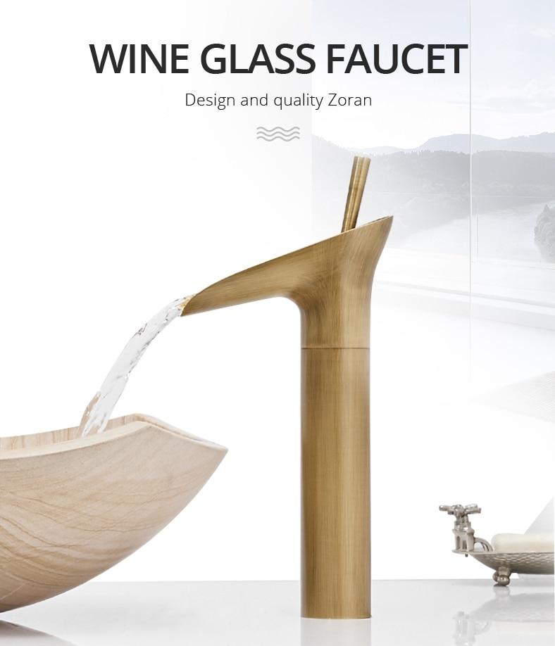 Clifton - Elegant Single-Lever Waterfall Bathroom Faucet