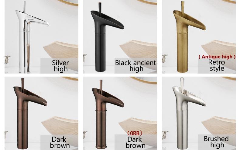 Clifton - Elegant Single-Lever Waterfall Bathroom Faucet