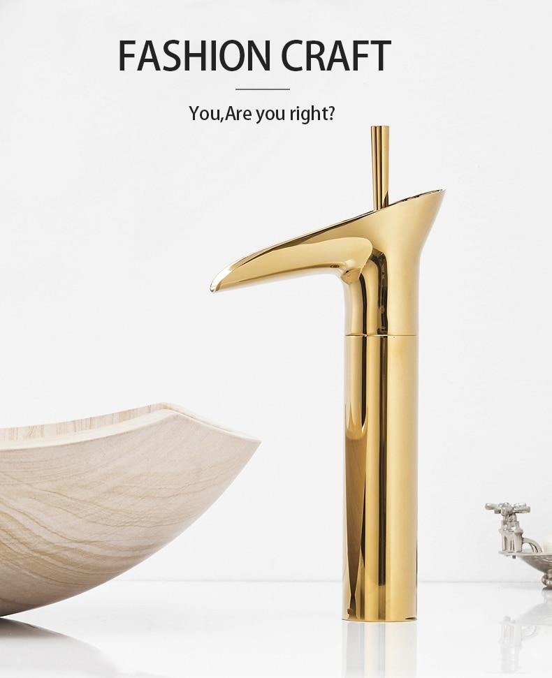 Clifton - Elegant Single-Lever Waterfall Bathroom Faucet