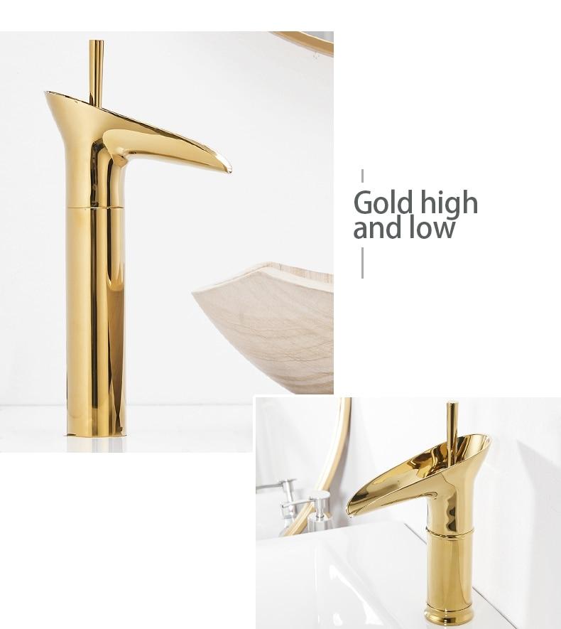 Clifton - Elegant Single-Lever Waterfall Bathroom Faucet