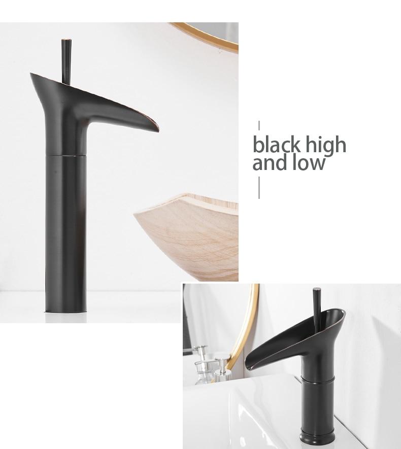 Clifton - Elegant Single-Lever Waterfall Bathroom Faucet