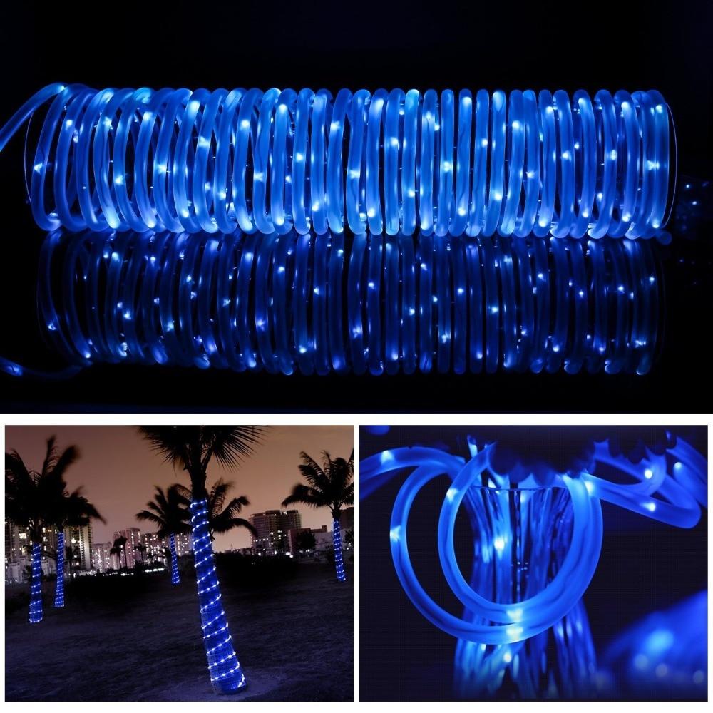 LED Solar Tube Garden String Light