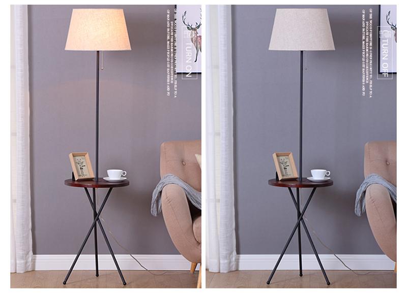 Lance - Modern Nordic Side Table & Lamp