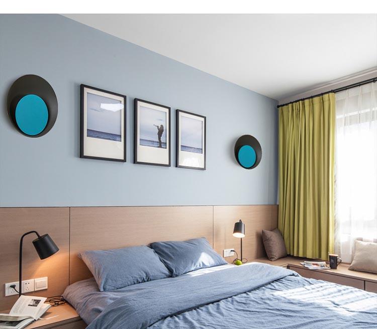 Grais - Modern Nordic Macaroon-Moon LED Wall Lamp