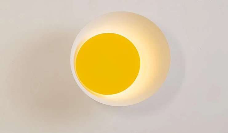 Grais - Modern Nordic Macaroon-Moon LED Wall Lamp