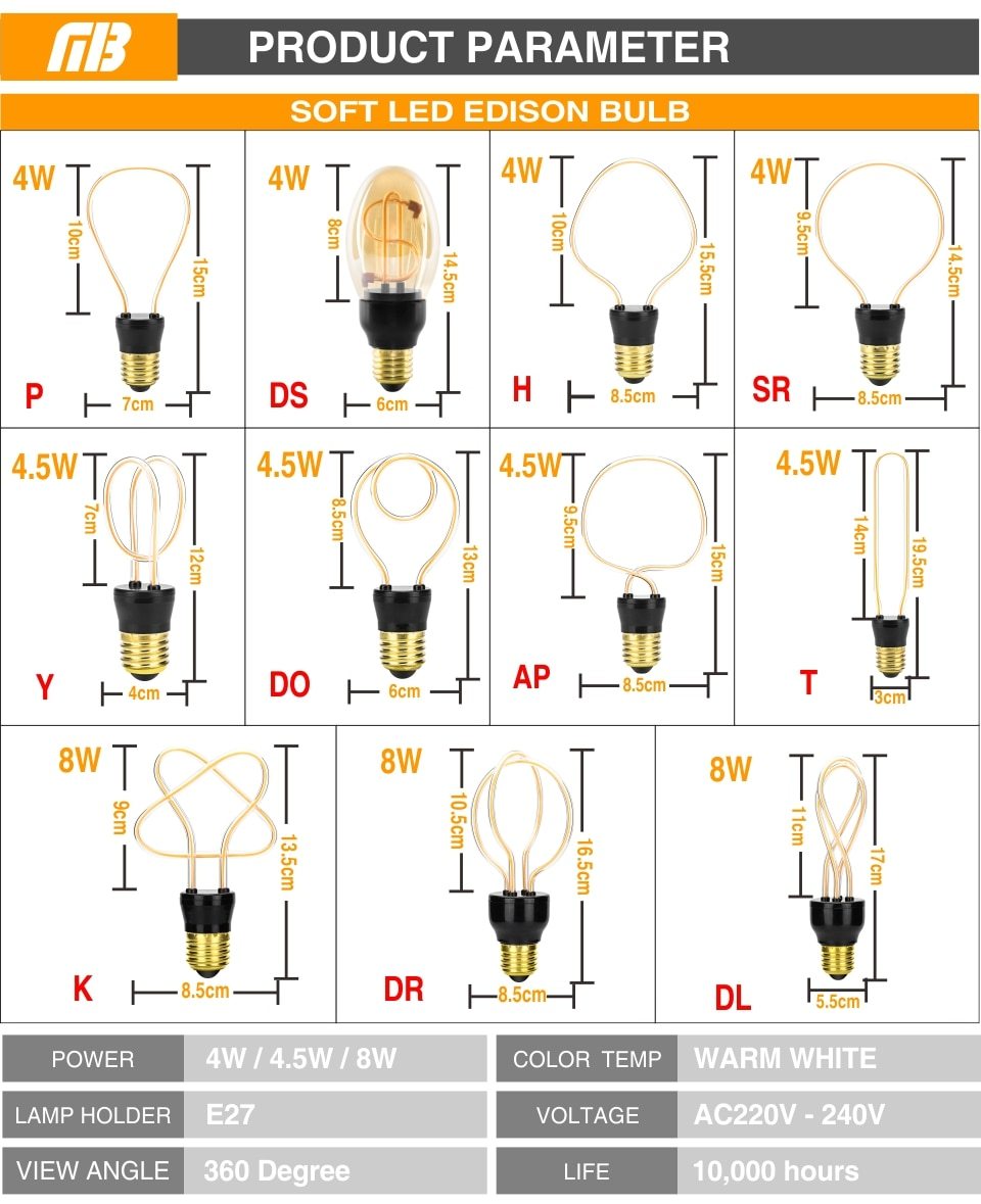 Jax - Classic Vintage LED Bulb