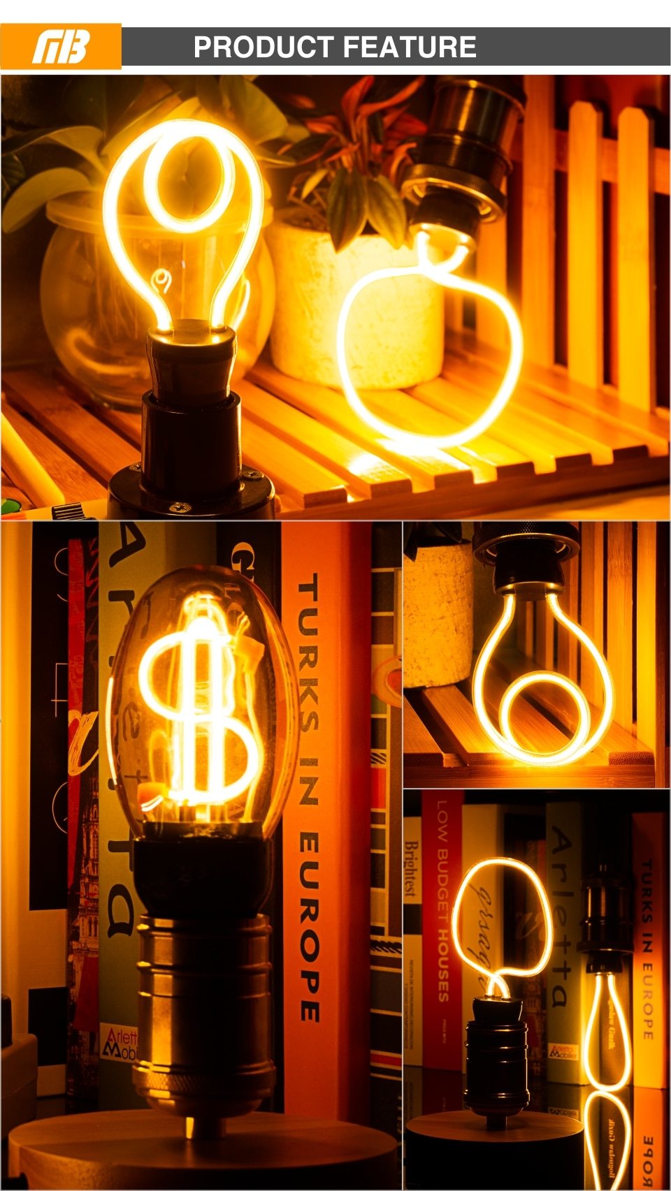 Jax - Classic Vintage LED Bulb
