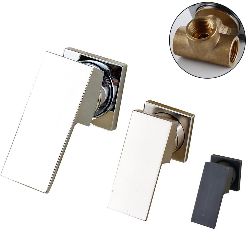 Miquel - Chrome Wall-Mounted Waterfall Bathroom Faucet