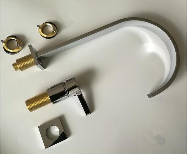 Raffo - Long-Spout Two-Hole Basin Faucet