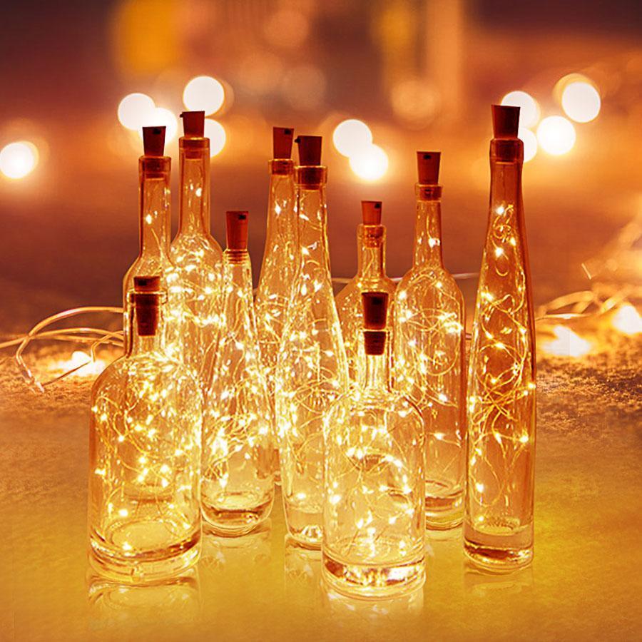 Brightly - LED Wine-Bottle String Light