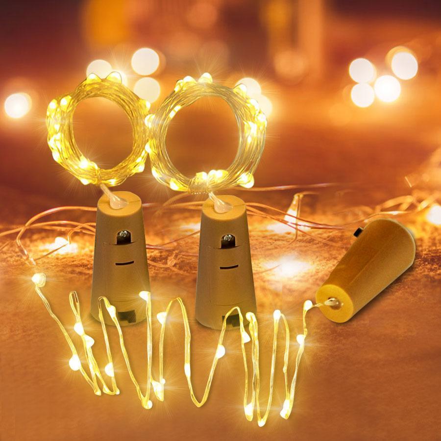 Brightly - LED Wine-Bottle String Light