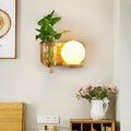 Lyla - LED Lamp with Planter & Shelf