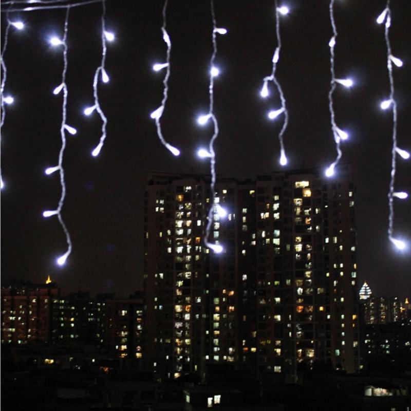 LED Outdoor Curtain String Lights