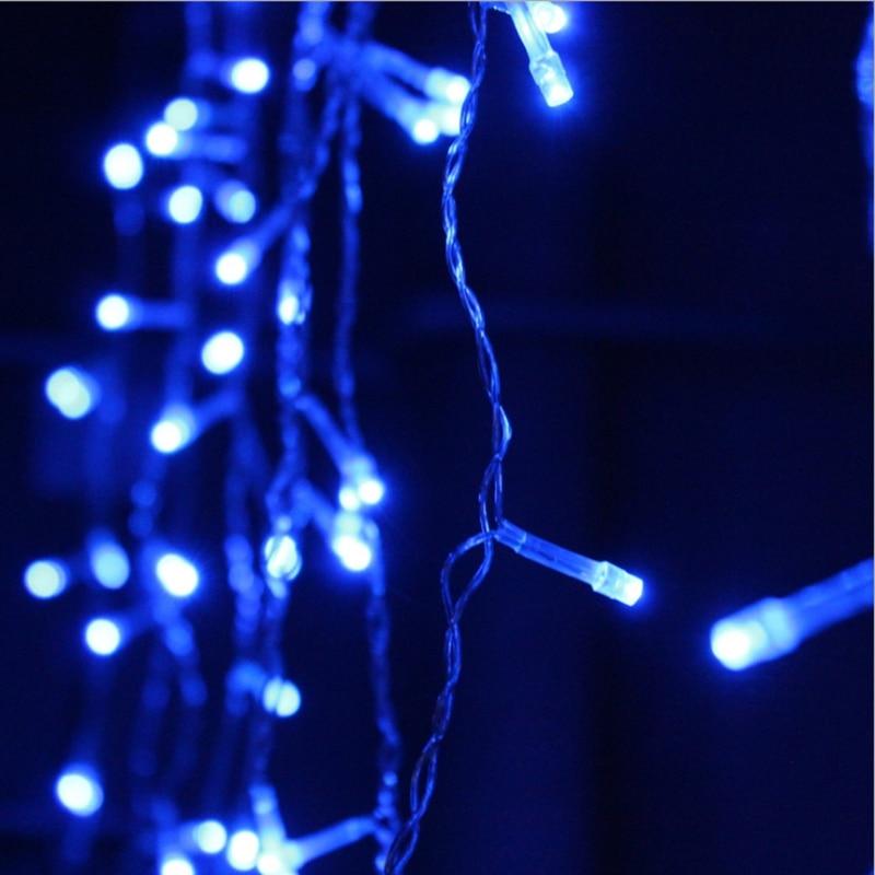 LED Outdoor Curtain String Lights