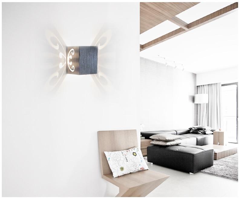 Ophelia - Modern Butterfly Wing Wall Lamp