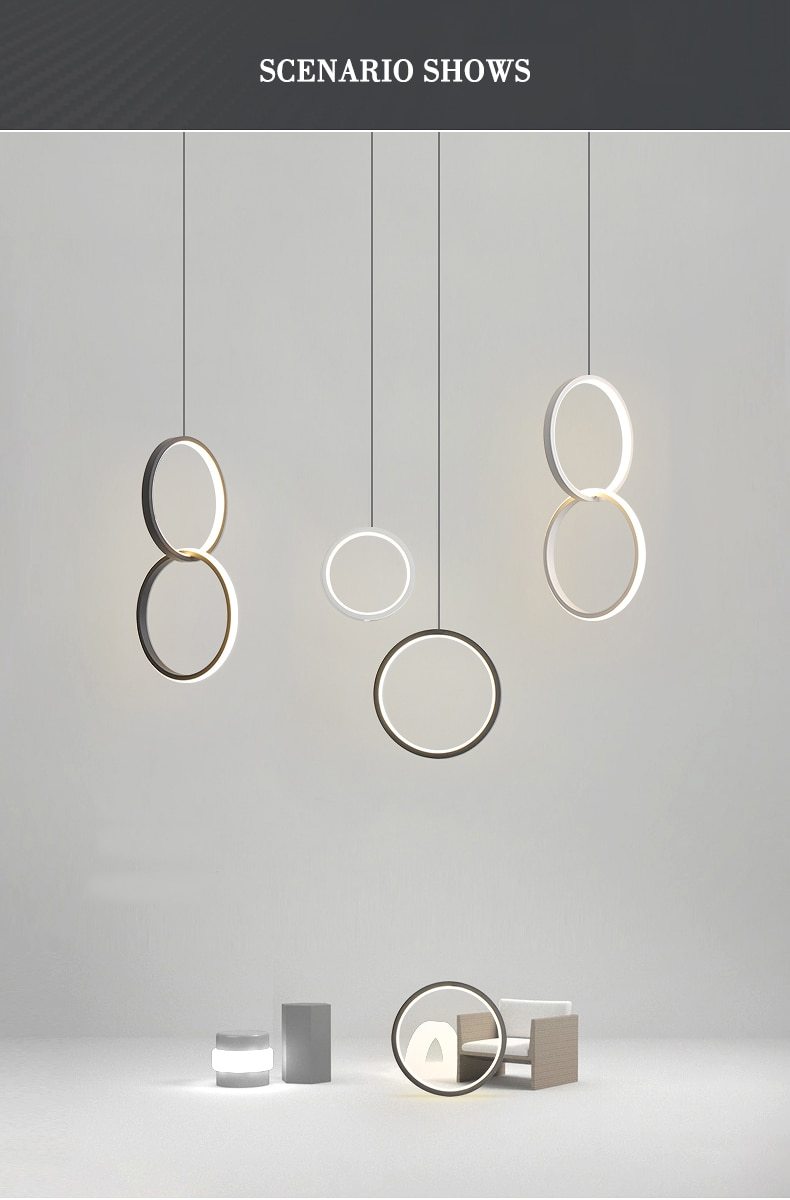 Kavita - Round LED Pendant Lamp