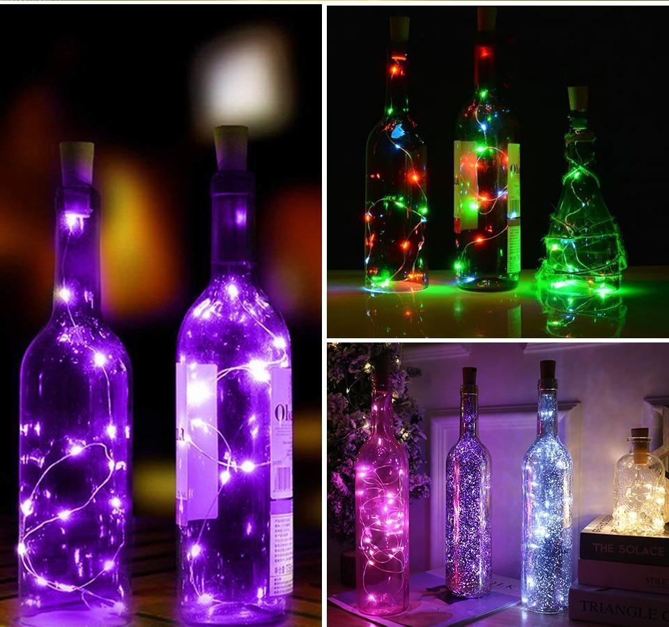 Brightly - LED Wine-Bottle String Light