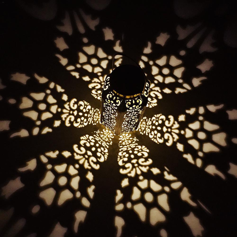 Soraya - LED Solar Outdoor Moroccan Lamp