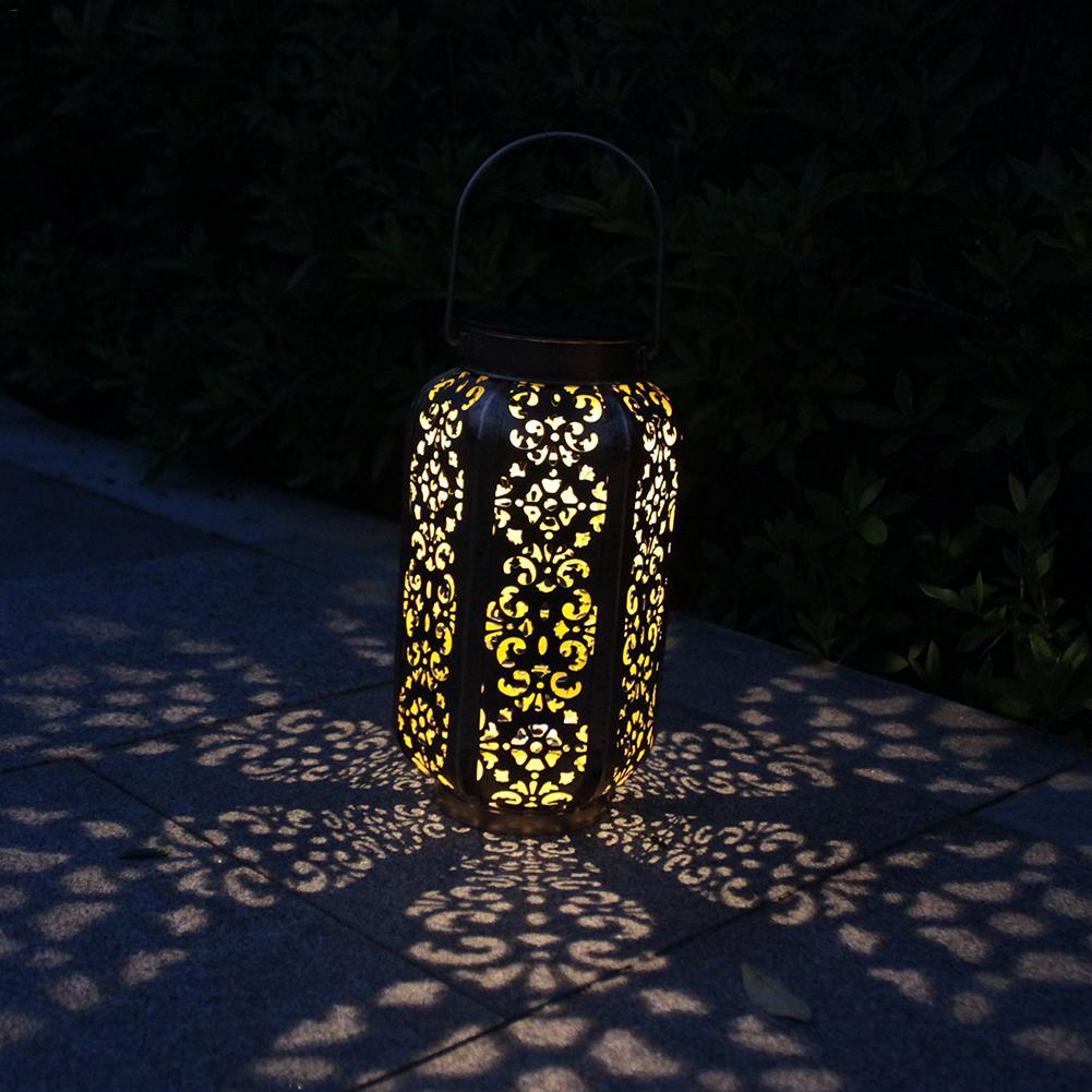 Soraya - LED Solar Outdoor Moroccan Lamp