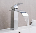 Val - Deck-Mounted Waterfall Chrome Bathroom Faucet