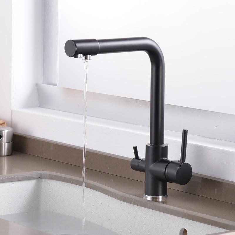 Cott - Modern 3-in-1 Kitchen Faucet