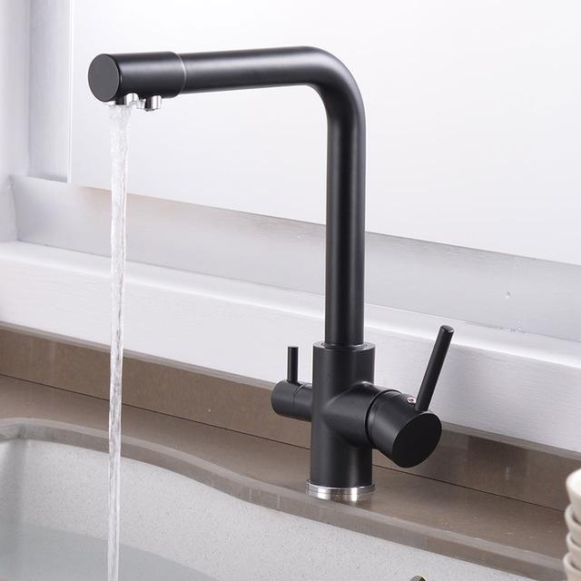 Cott - Modern 3-in-1 Kitchen Faucet
