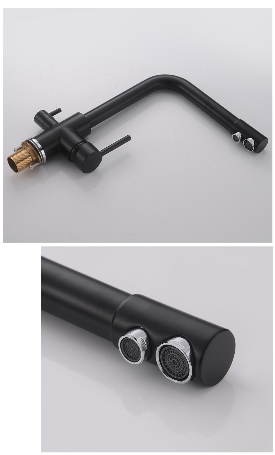 Cott - Modern 3-in-1 Kitchen Faucet