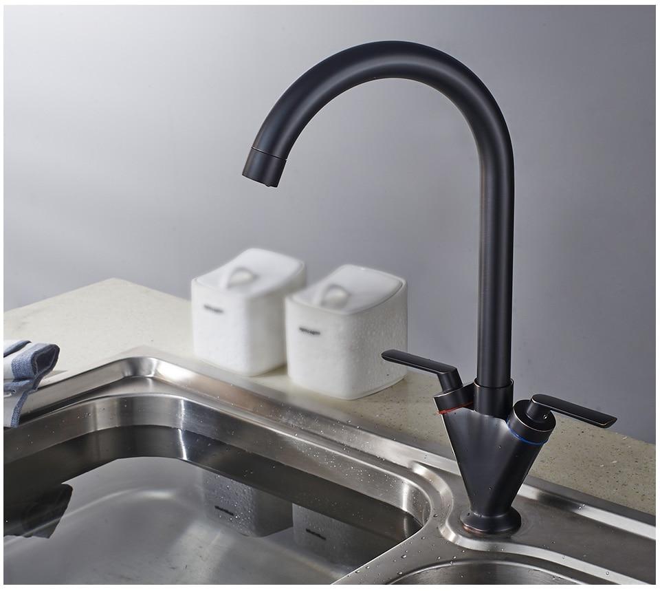 Theresa - Two-Handle Rotating Kitchen Faucet