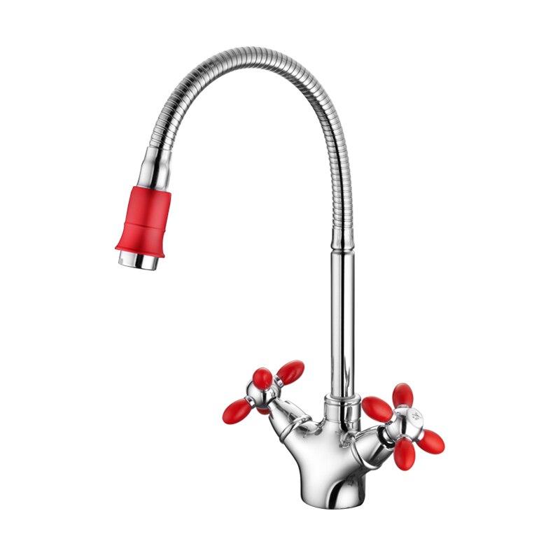 Johnson - Modern Color-Detail Kitchen Faucet