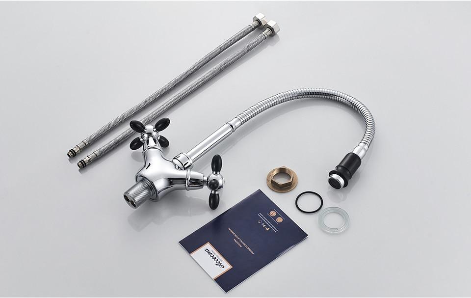 Johnson - Modern Color-Detail Kitchen Faucet
