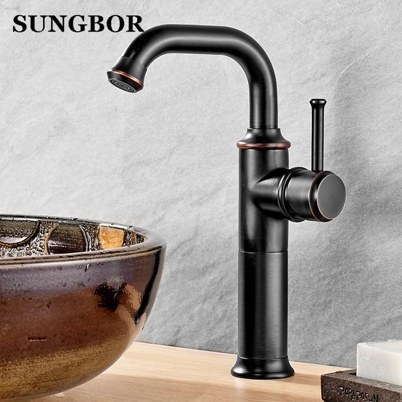 Anaia - Vintage-Style Brass Bathroom Faucet