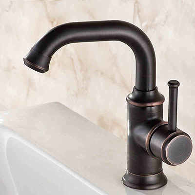 Anaia - Vintage-Style Brass Bathroom Faucet