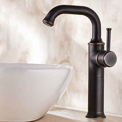 Anaia - Vintage-Style Brass Bathroom Faucet