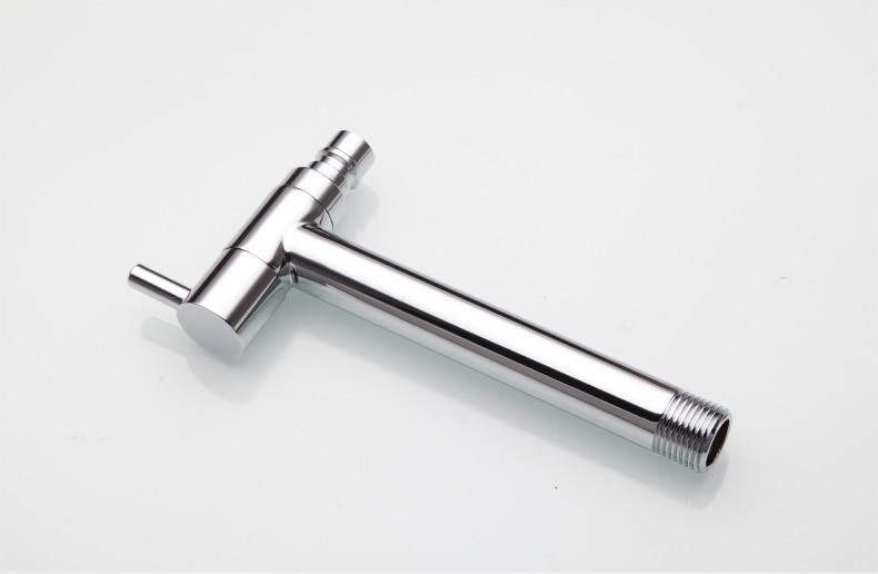 Linus - Chrome Wall-Mounted Bathroom Faucet