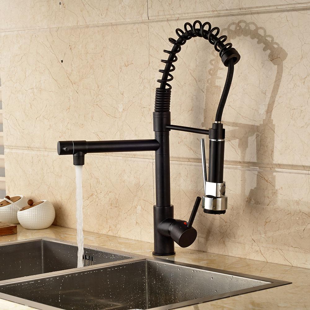Carylon - LED Kitchen Spring-Mounted Faucet