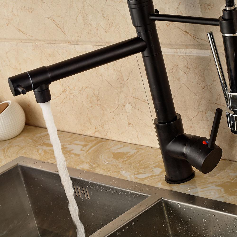 Carylon - LED Kitchen Spring-Mounted Faucet