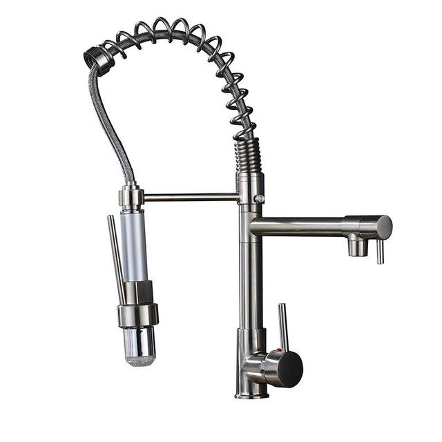 Carylon - LED Kitchen Spring-Mounted Faucet
