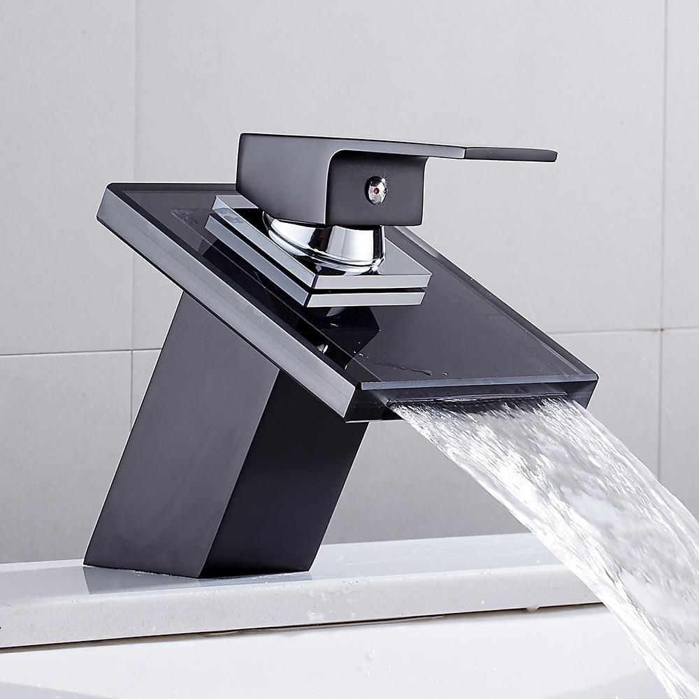 Belva - Full-Glass Bathroom Mixer Faucet