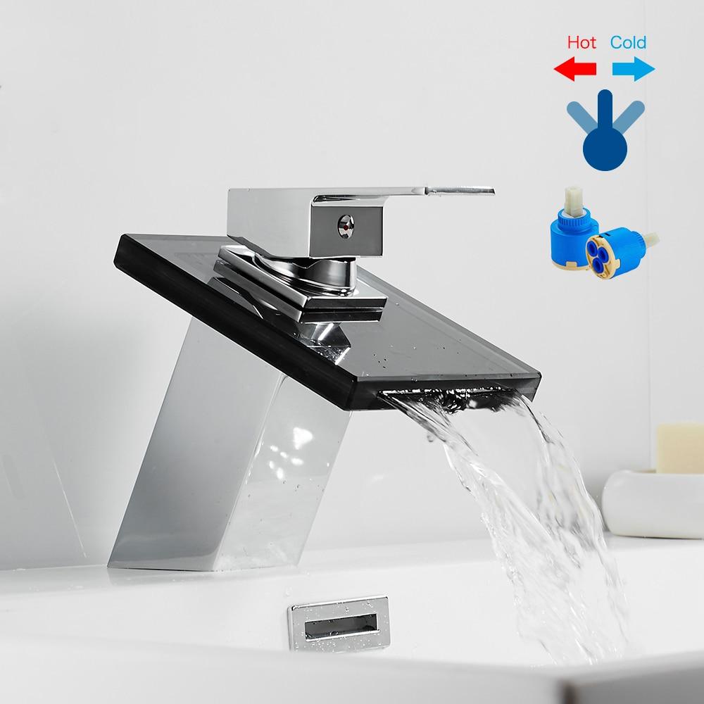 Belva - Full-Glass Bathroom Mixer Faucet