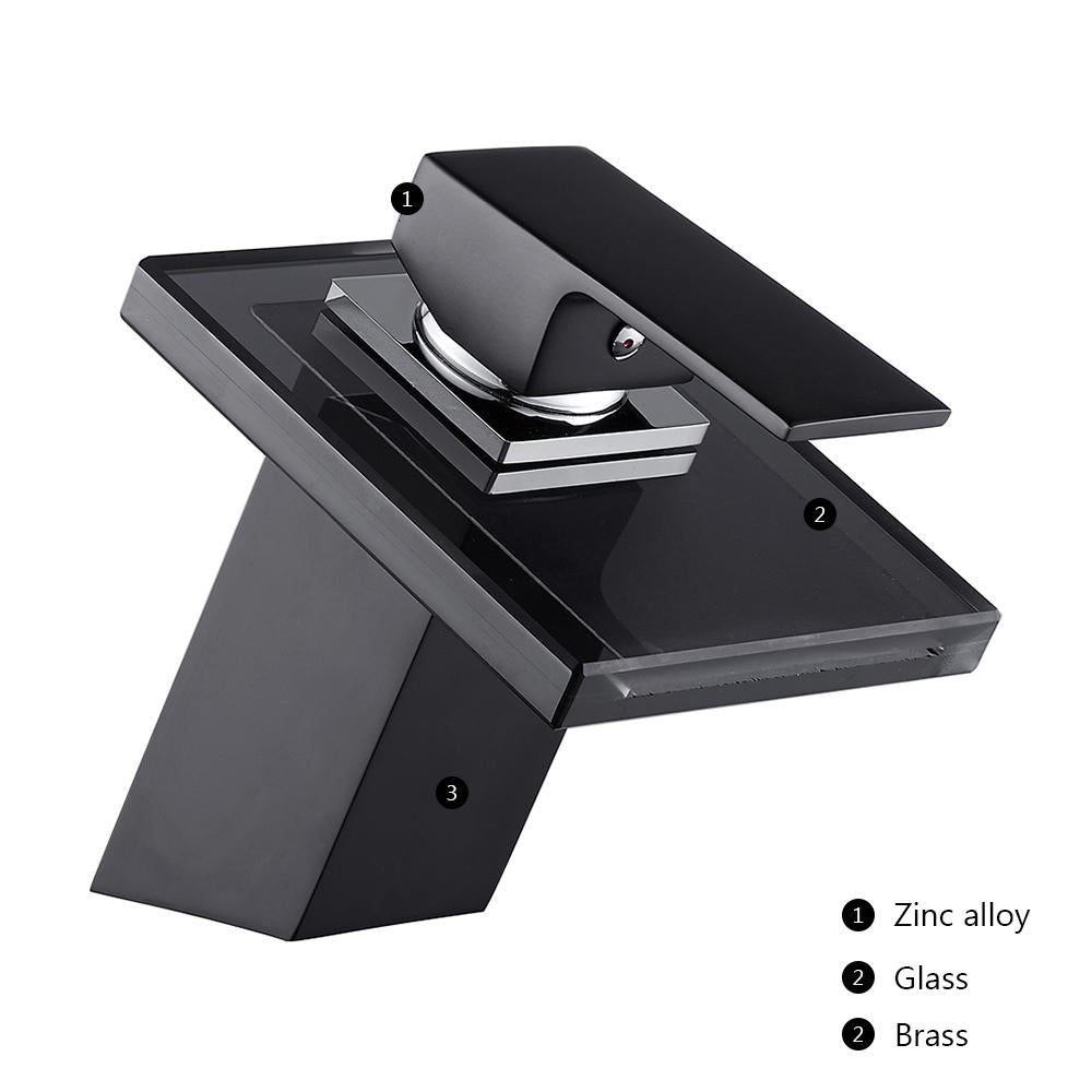 Belva - Full-Glass Bathroom Mixer Faucet