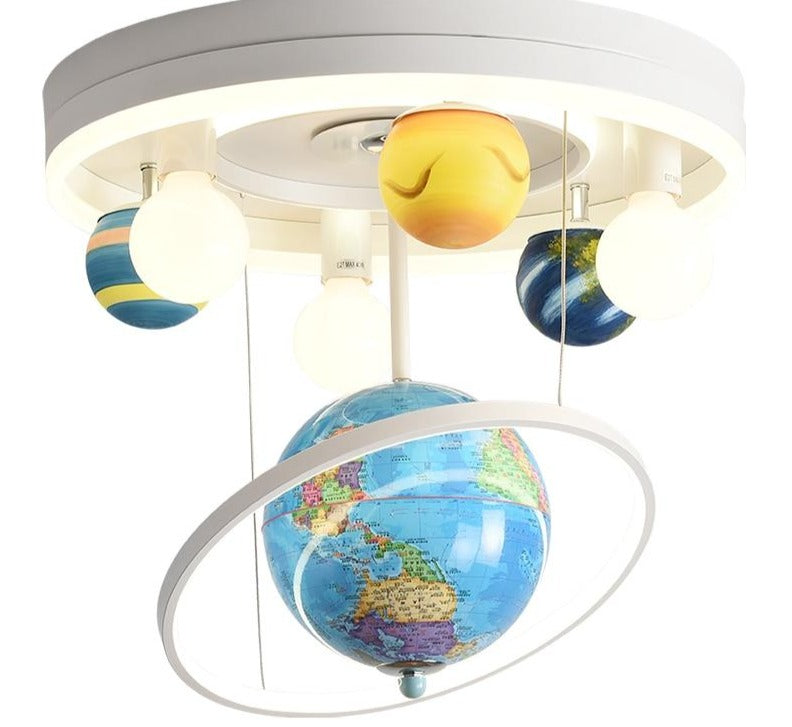 Einstein - Planet Chandelier