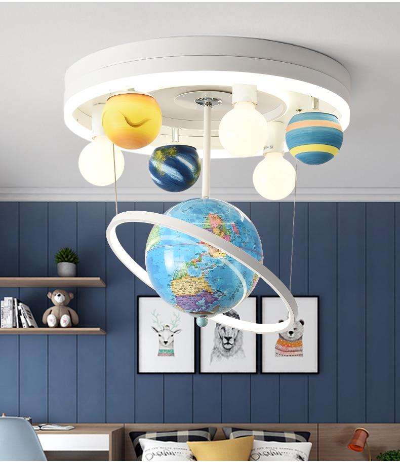 Einstein - Planet Chandelier
