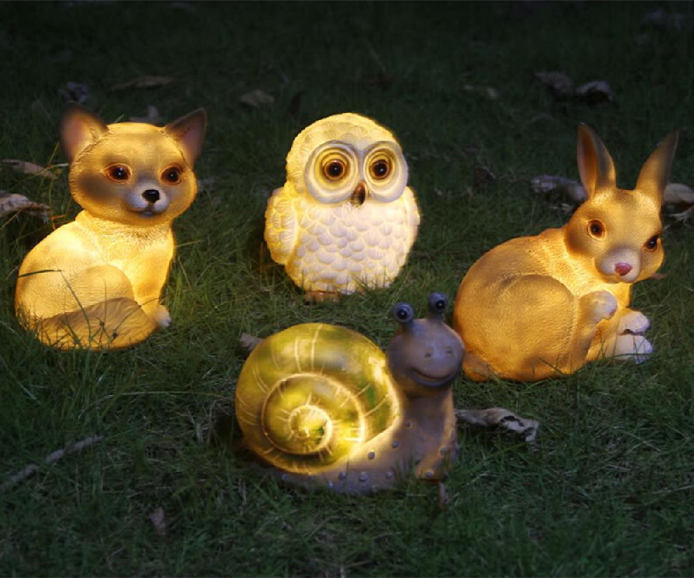 Forest Animals LED Garden Lights