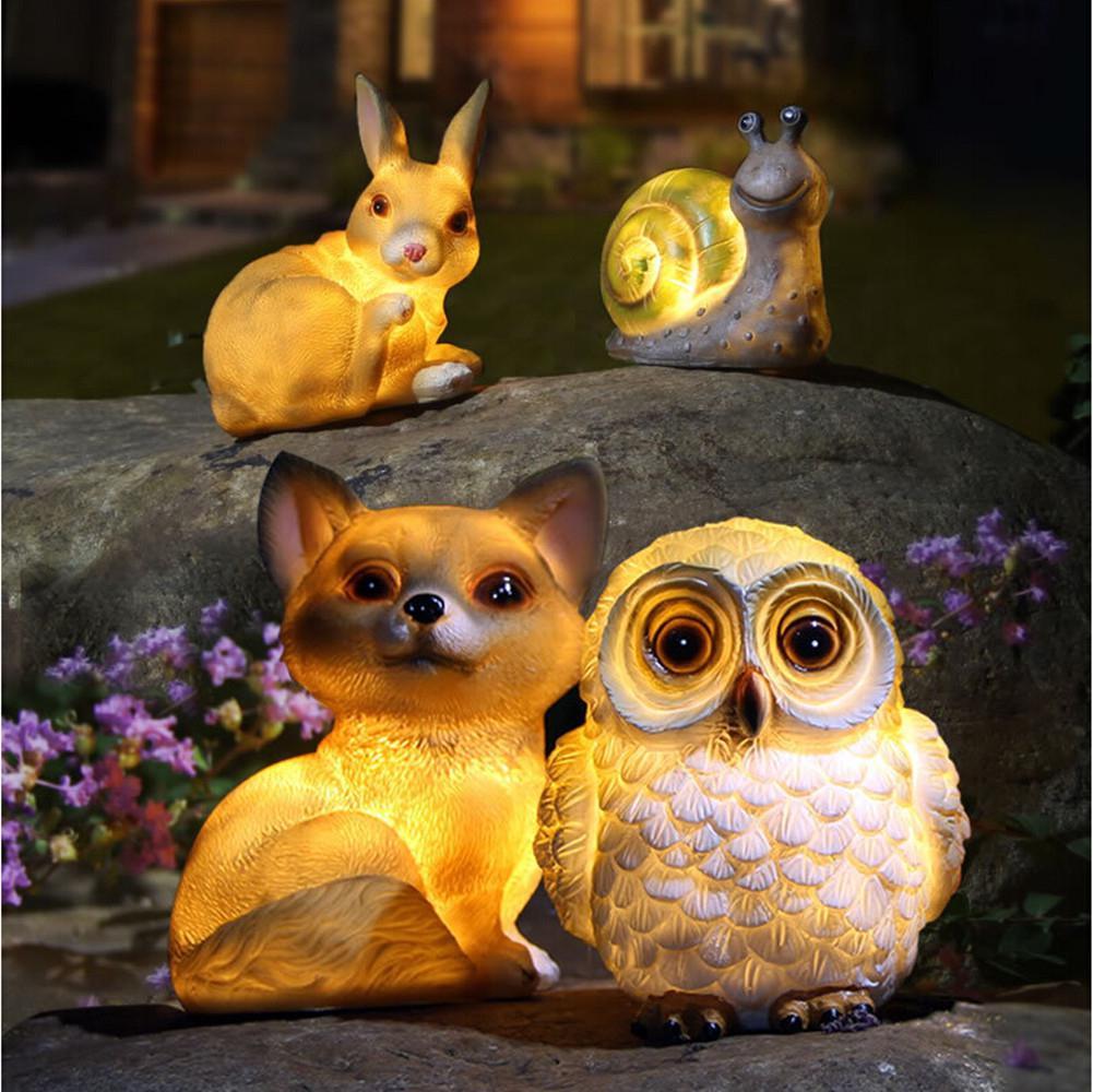 Forest Animals LED Garden Lights