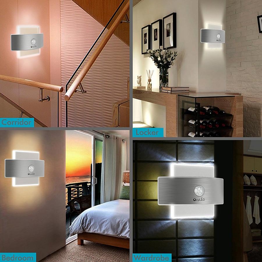 Zahara - Motion-Sensor Wall Lamp