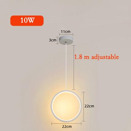 Kavita - Round LED Pendant Lamp