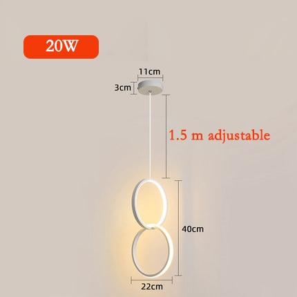 Kavita - Round LED Pendant Lamp