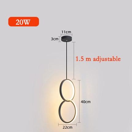 Kavita - Round LED Pendant Lamp