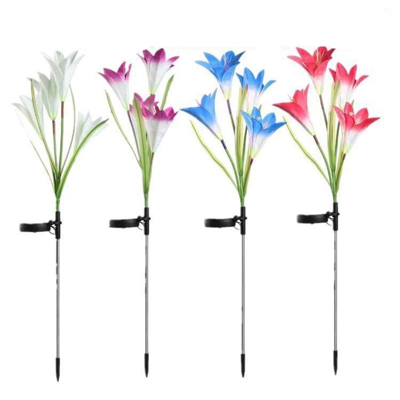 Artificial Lily LED Garden Lights